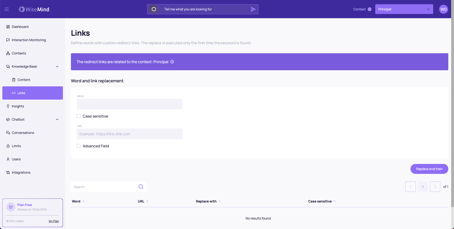 Links Overview