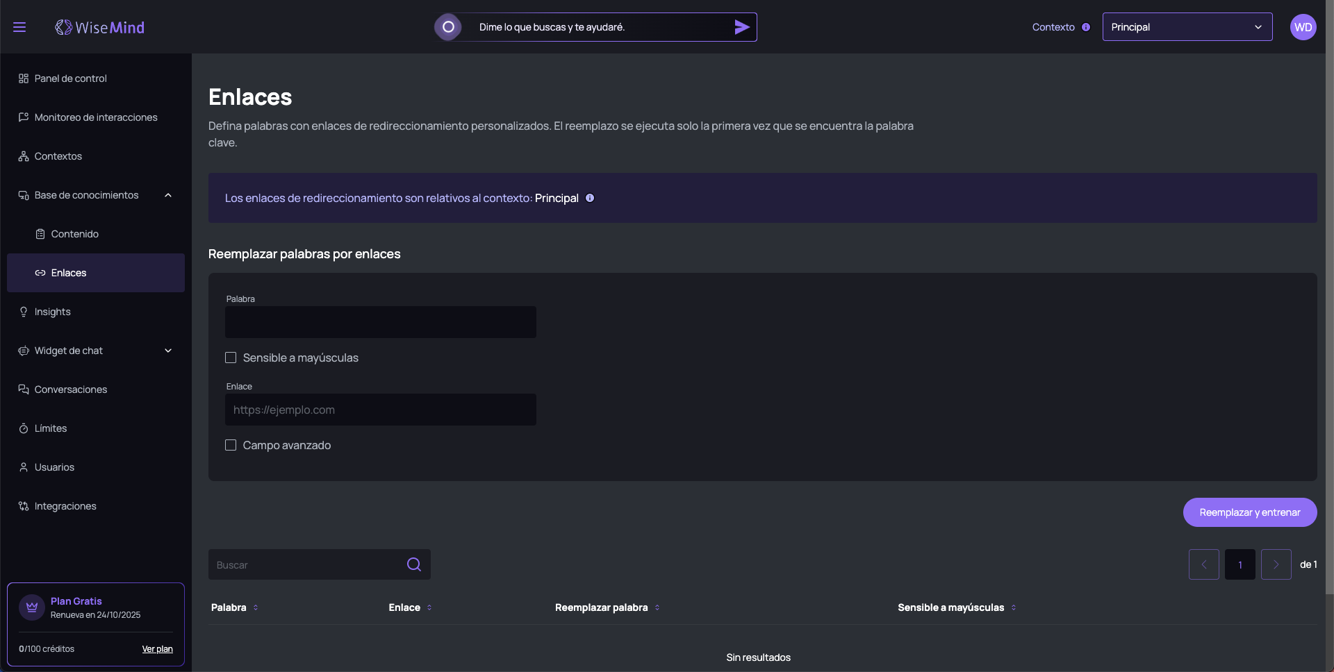 Overview Base de Conocimientos