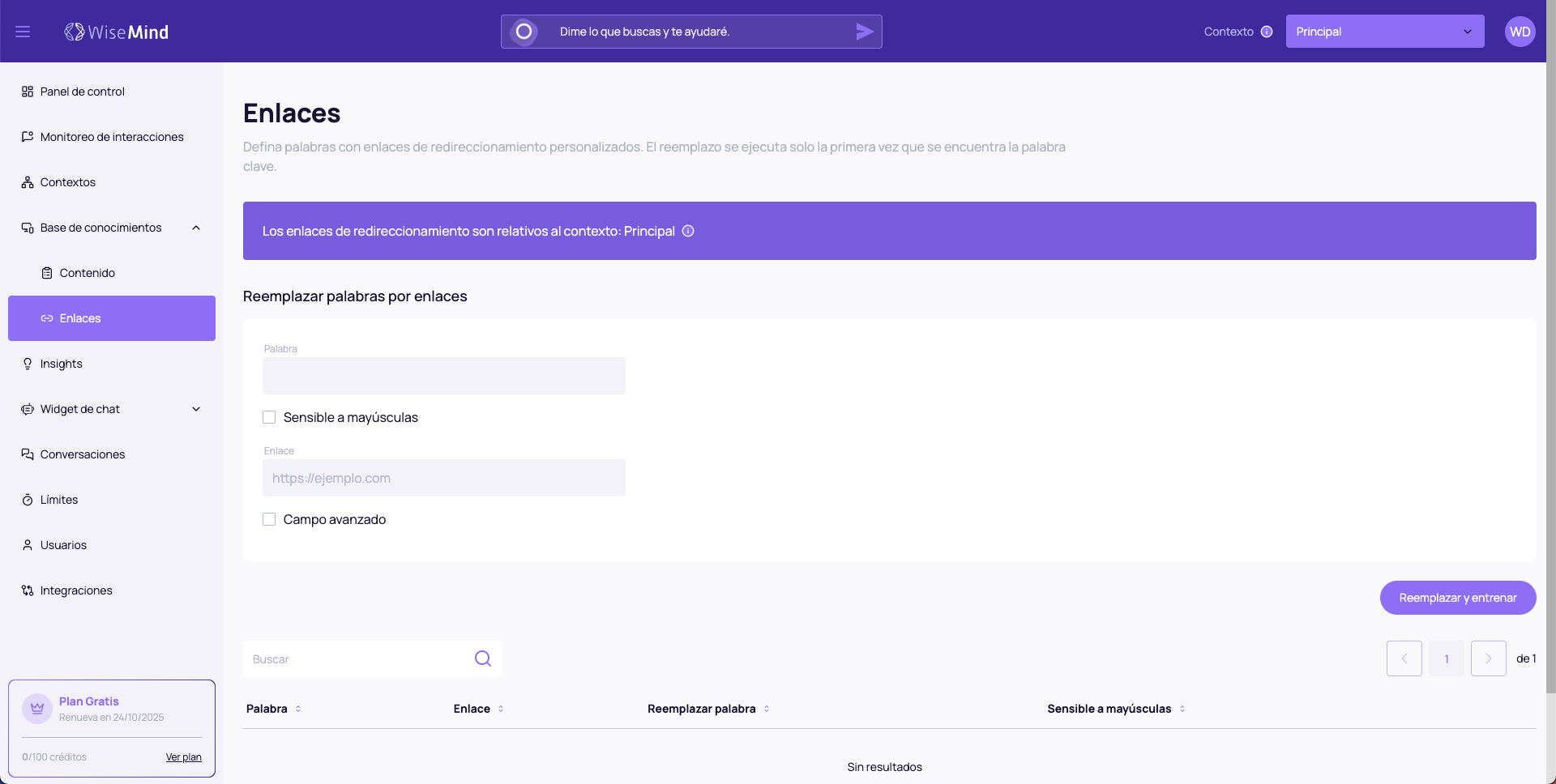 Overview Base de Conocimientos